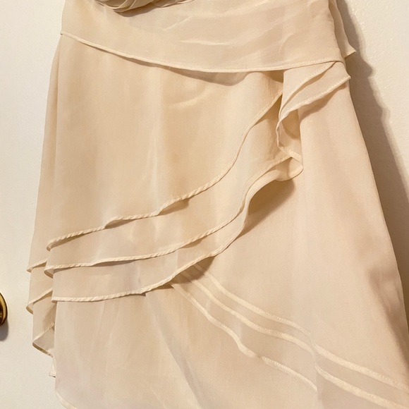 NWT Staples Sweetheart Ruffles Cocktail Mini Dress Small - Picture 2 of 6